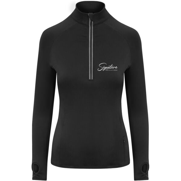 Cool-Flex Girlie Half Zip Top Thumbnail